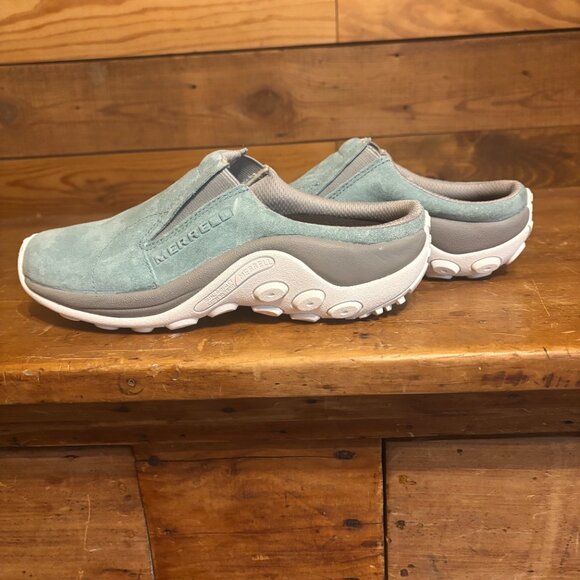 2 Pair New Merrell Suede Clogs - Picture 5 of 10